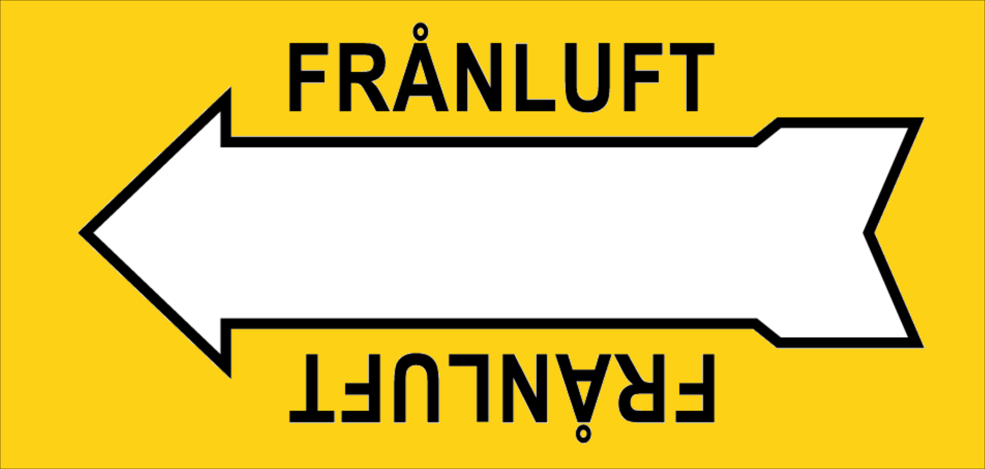 Frånluft (gul)
